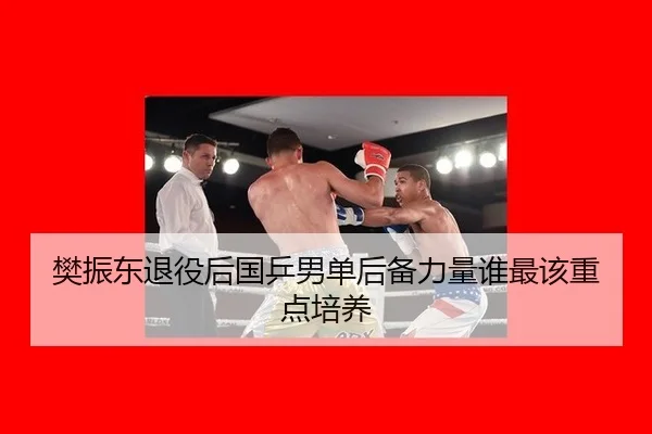 樊振东退役后国乒男单后备力量谁最该重点培养